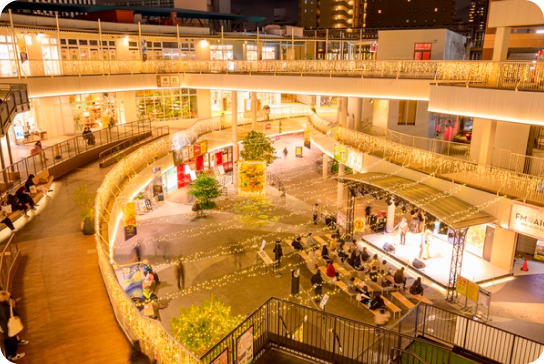 アスナル金山 ウィンターイルミネーション